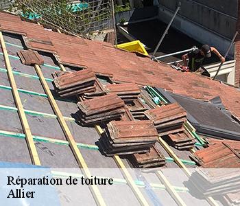 Réparation de toiture Allier