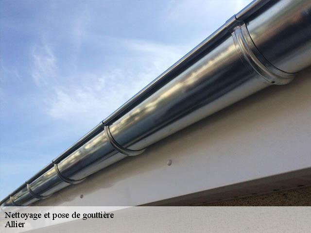 Nettoyage et pose de gouttière Allier