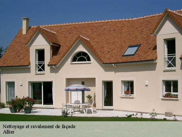 Nettoyage et ravalement de façade Allier