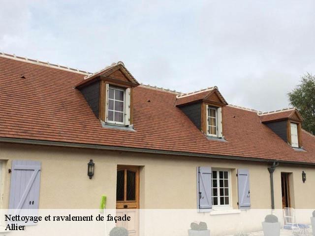 Nettoyage et ravalement de façade Allier