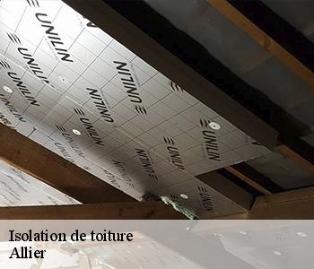 Isolation de toiture Allier