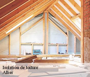 Isolation de toiture Allier