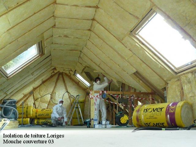 Isolation de toiture 03500
